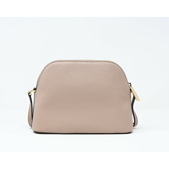 MICHAEL KORS ADELE Medium Dome Crossbody Fawn Leather NWT 35H8GAFC8L $248 - Picture 4 of 8